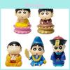 Crayon Shinchan Pvc Figurine Action Figures Model For Car Desk Display