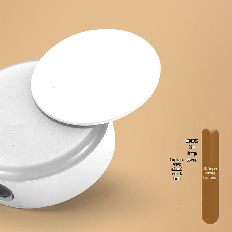 LED Night Light: Automatic Charging & Intelligent Light Control for Breastfeeding