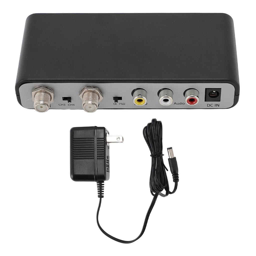 AV To RF Converter M65A Supports PAL NTSC VHF Frequency AV To RF Modulator for CATV System