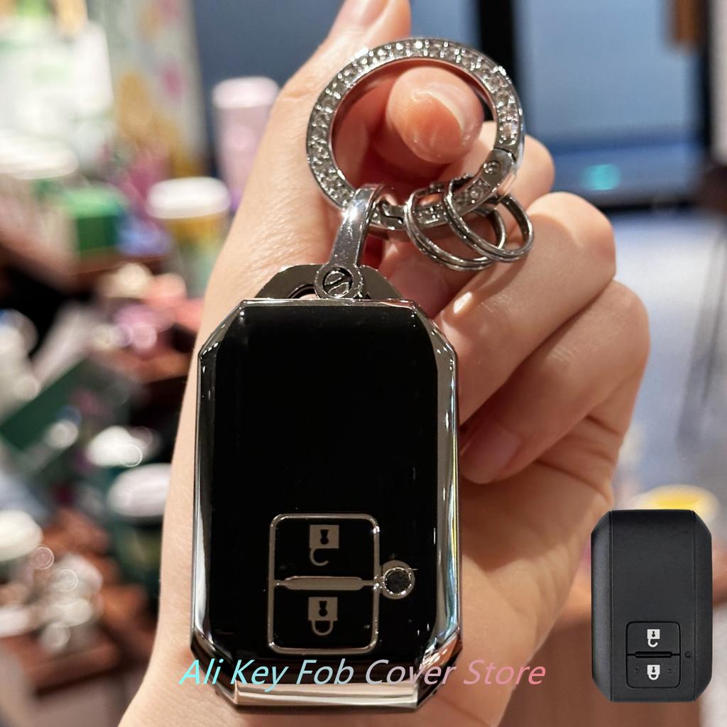 Key Fob Cover Keyring for Suzuki Car Key Cover for Suzuki Ertiga Swift Wagon R Key Holder Remote Control Case for Keychain