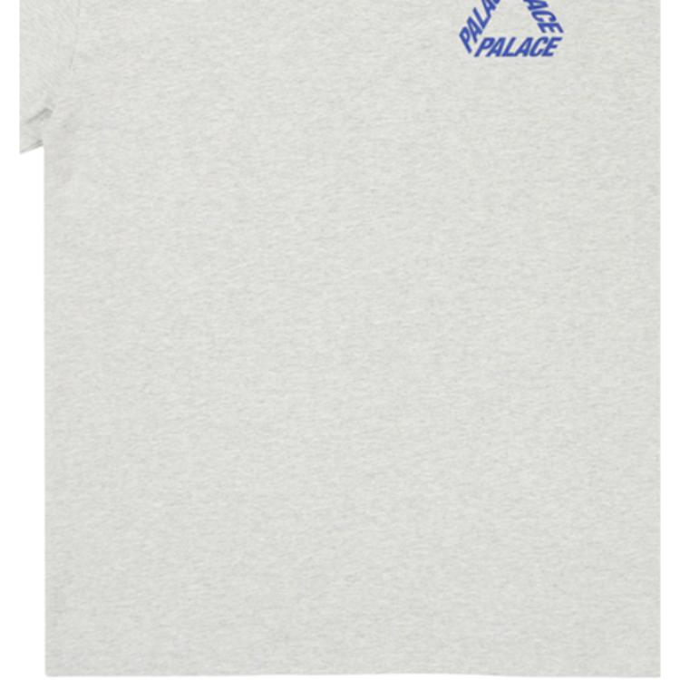 Palace P-3 Outline T-Shirt Grey Marl Unisex Tops P26TS193