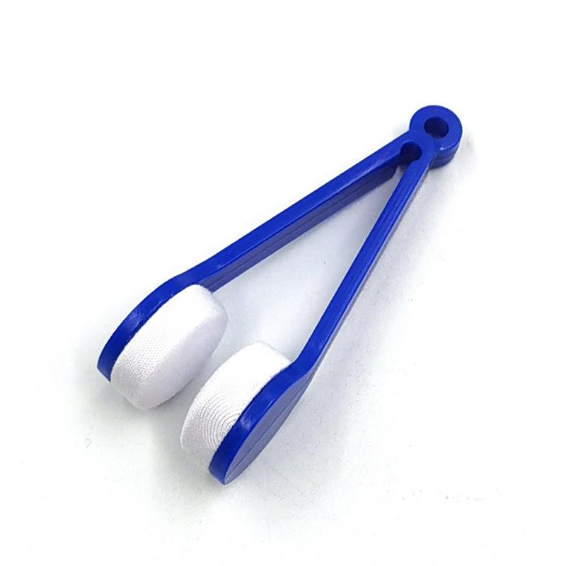 Portable glasses wipe/cleaning brush, lens clip, lens glasses cleaning wipe, glasses cleaning tool