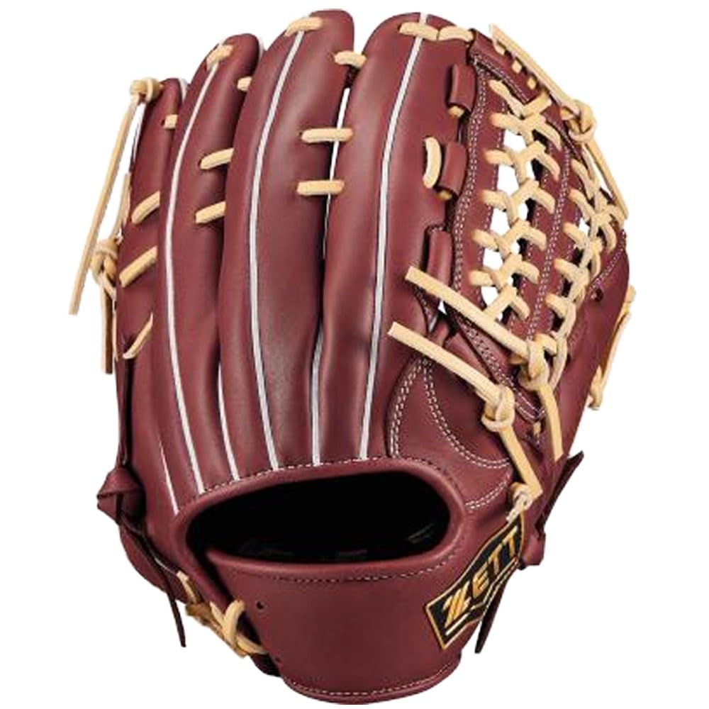 

ZETT Winning Road Soft Baseball Chocolate B Size 6 All-Around Glove, B/Pastel (3732A), (BRGB33520F)