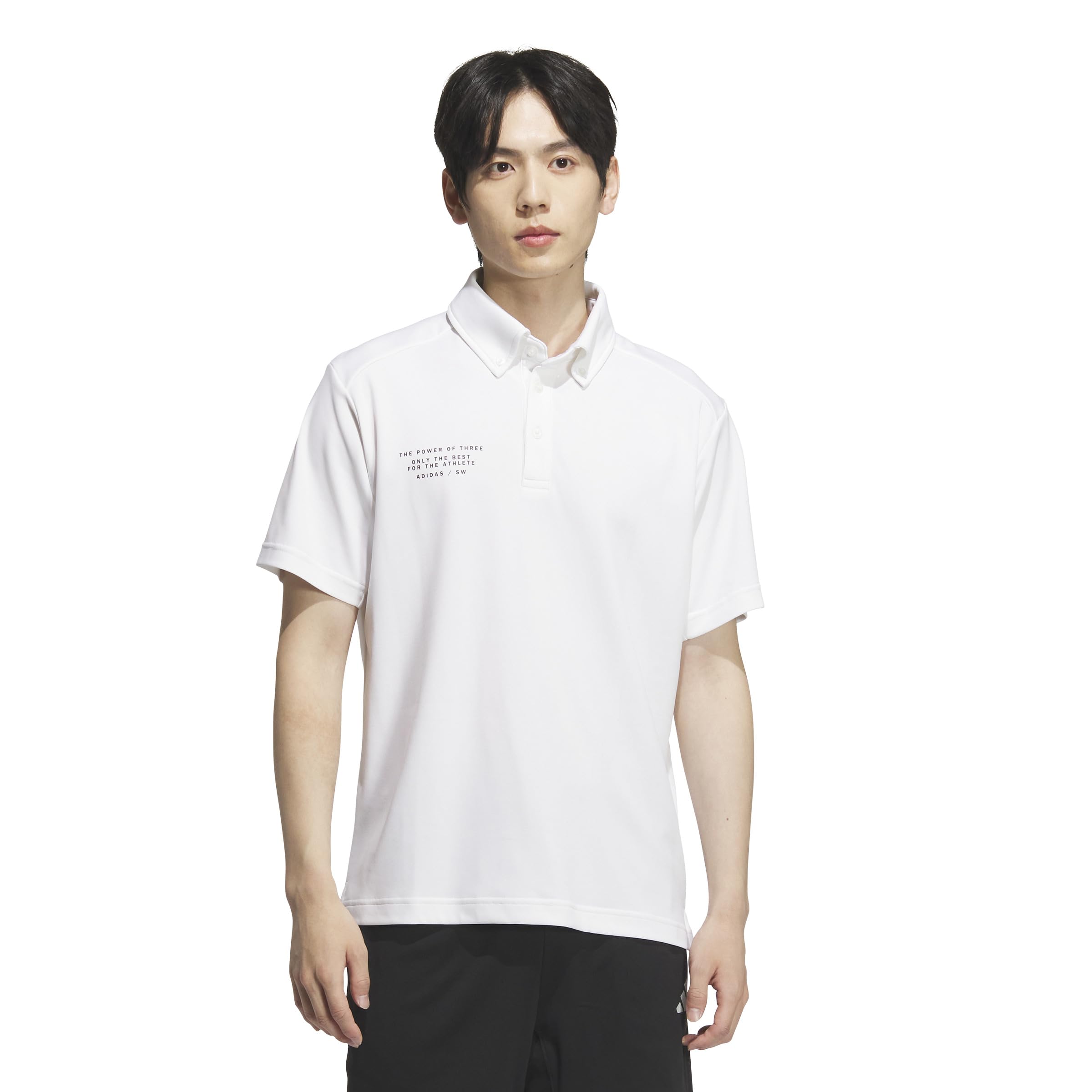 

Adidas ADPT Polo White Men s Shirt, (KQD55, JM4504)