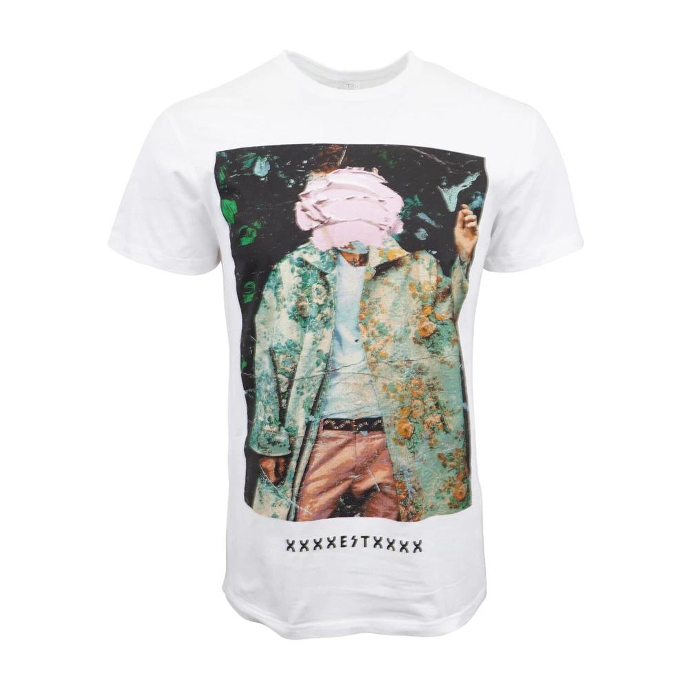 Mgk machine gun kelly paint portrait t shirt M