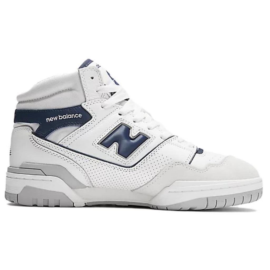 New Balance Nb 650 Retro Basketball Shoes Unisex Sneakers White Blue BB650RWJ