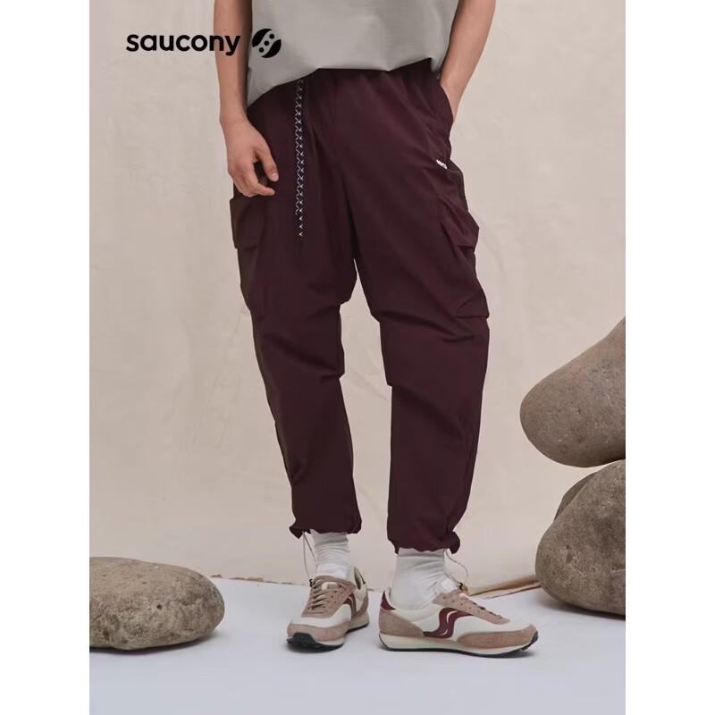 SAUCONY Unisex Summer Sport Casual Breathable Woven Long Pants XL