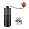 Portable Hand-Crank Coffee Grinder with Precision Adjustment for Home or Travel