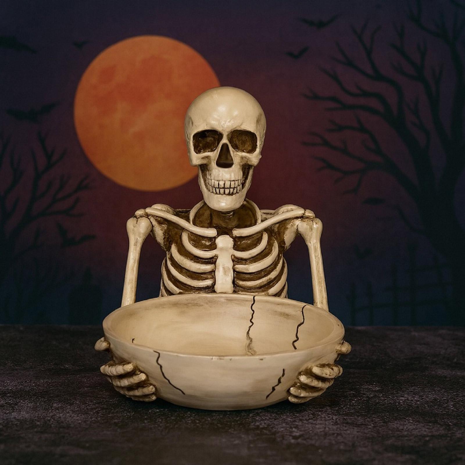 

Креативная декоративная голова личность фруктовая тарелка панк головные украшения домашний поднос для хранения ключей One Size белый