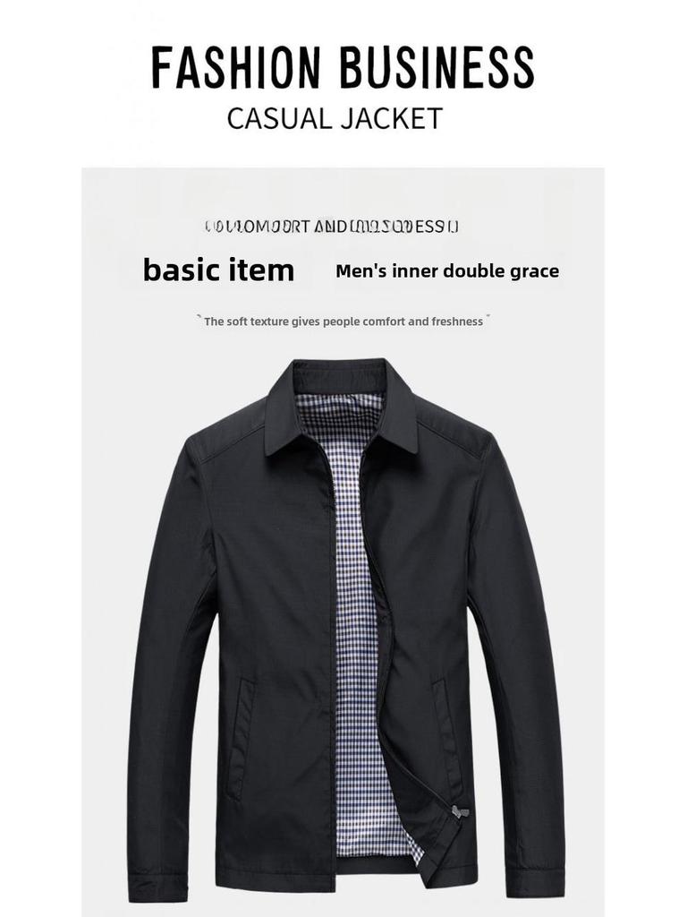 Men's Spring & Autumn Wedding Suit Jacket 2022 - Lightweight, Ideal for Middle-Aged & Elderly Dads