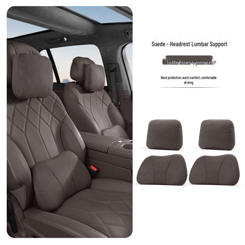 Cadillac XT5/XT4/CT5/CT6/XT6/IQ Lyriq Optiq Neck Pillow & Lumbar Support Headrest