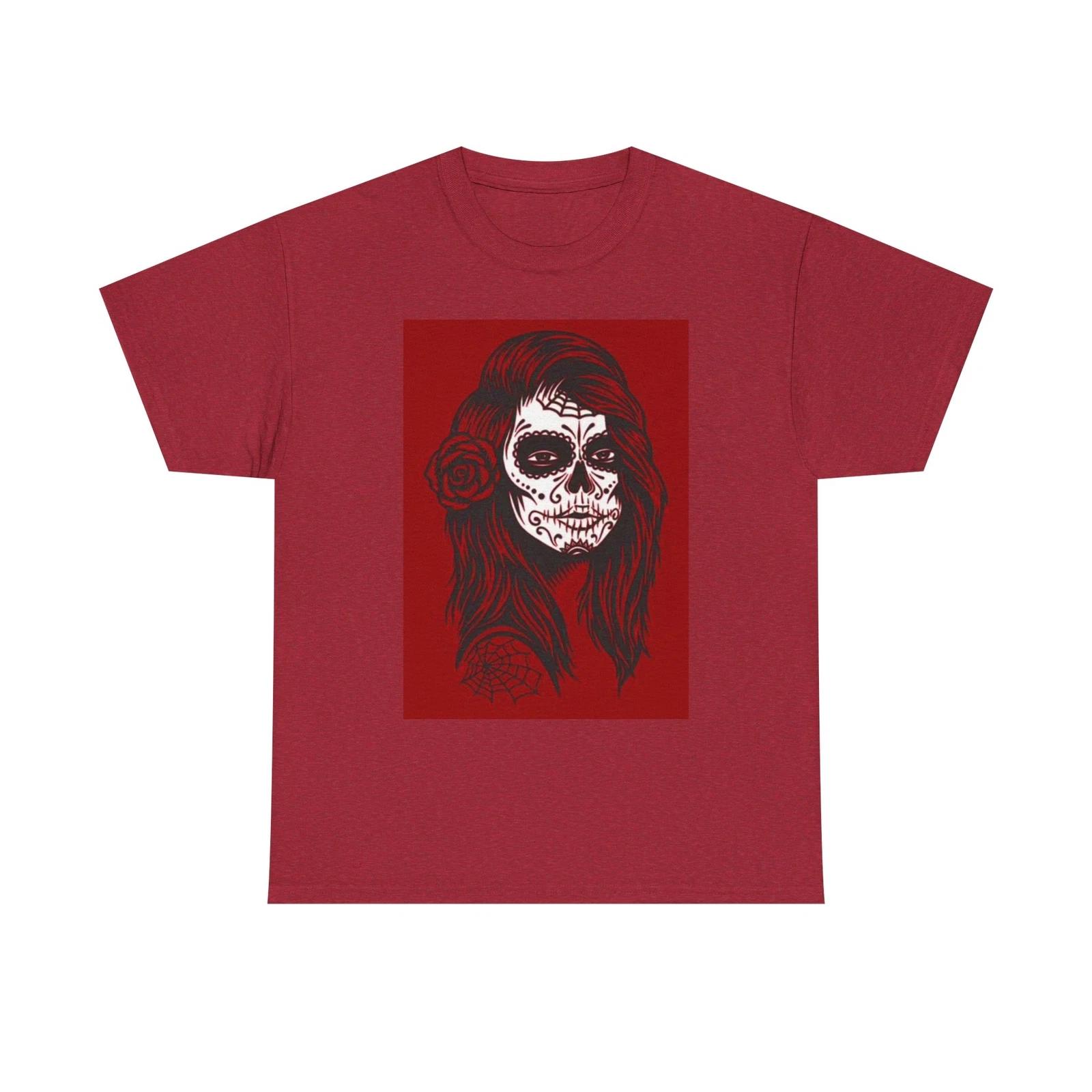 Men s and Women s T-shirts Day Of The Dead Graphic XXXL