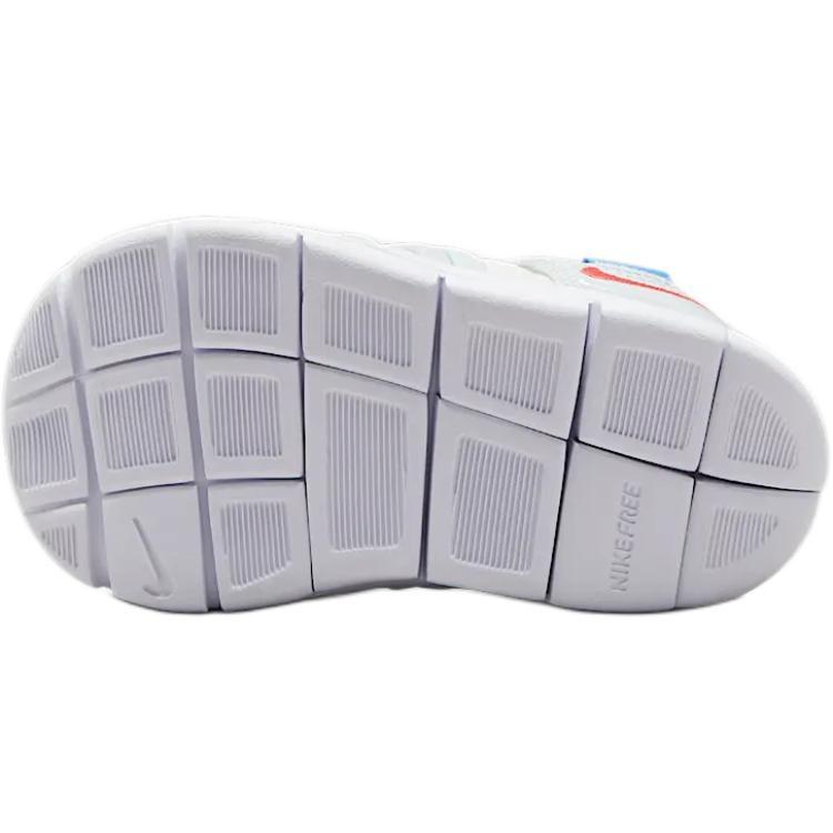 (TD) Nike Dynamo Free 'White Dusty Cactus Light Crimson' Baby 343938-105