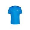 T Shirts Men's Blue Crew Neck Moderate Straight Fit HF7158