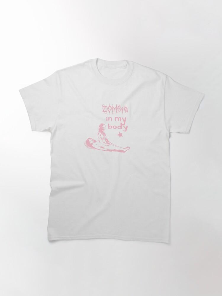 Zombie In My Body from Maggots for Brains - PINK Classic T-Shirt