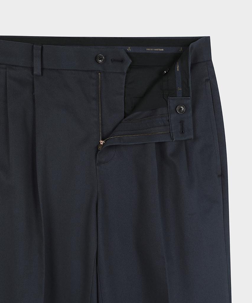BROOKS BROTHERS Traditional Fit Heavyweight Advantage Chino (Navy) (Bbpcmm6681Q)