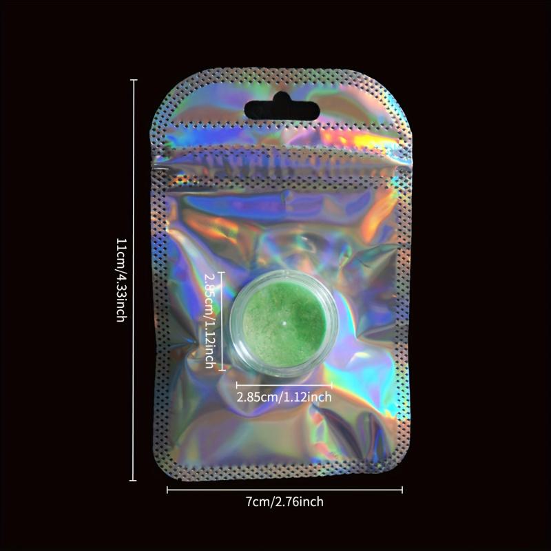 Nail Color-Changing Aurora Powder, Iridescent Neon Powder, Suitable for DIY Crafts, Resin Art, and Mold Coloring