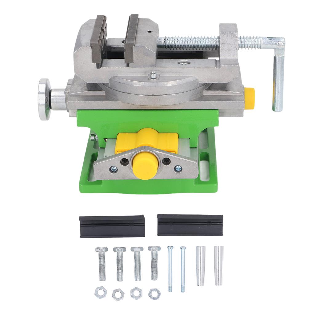 Menghină de Mașină de Găurit cu Masă Cruce Interval de Strângere 0 la 77 mm Mini Menghină Compusă XY Multifuncțională pentru