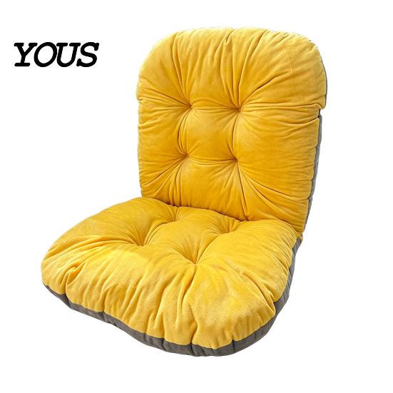 Seat Cushion with Ties Chair Back Support, Cozy Plush Dining Pad Straps Ties, Soft Warm for Office Chairs Ergonomic