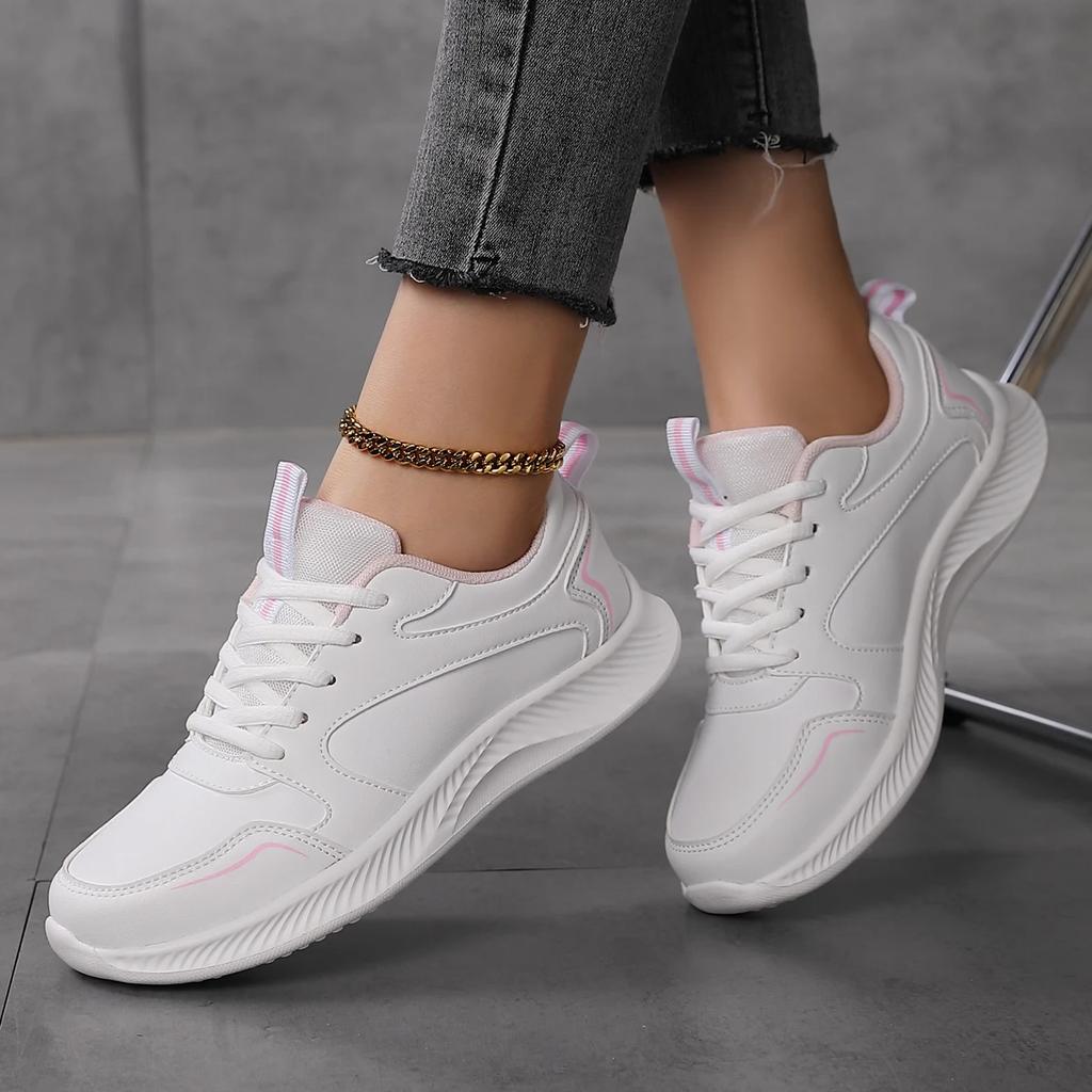 Frau Tennis Turnschuhe Mode Neue Komfort Sport Bord Schuhe Casual Schuhe Weiblichen Frühling Sommer Damen Weibliche Frauen Schuh PU