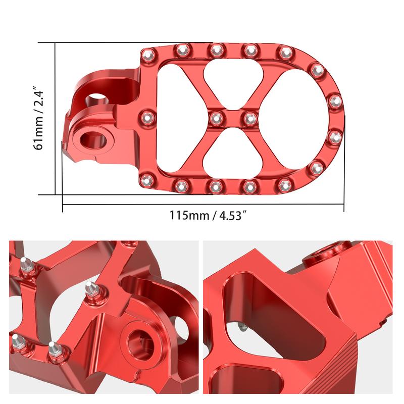 NICECNC For BETA Xtrainer 300 2015-2024 RR 300 RR 250 2013-2019 Foot pegs Footrest RR 125 RR 350 RR 390 RR 430 RR 450 RR 480 498