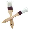 Beech Wood Handle Natural Bristle Brush For Baking BBQ Oil Application Cake Decorating Kitchen Tools