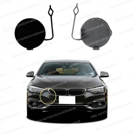 Заглушка буксировочного крюка переднего бампера для BMW 4 серии F32 Coupe 2014 2015 2016- Unpainted Passenger