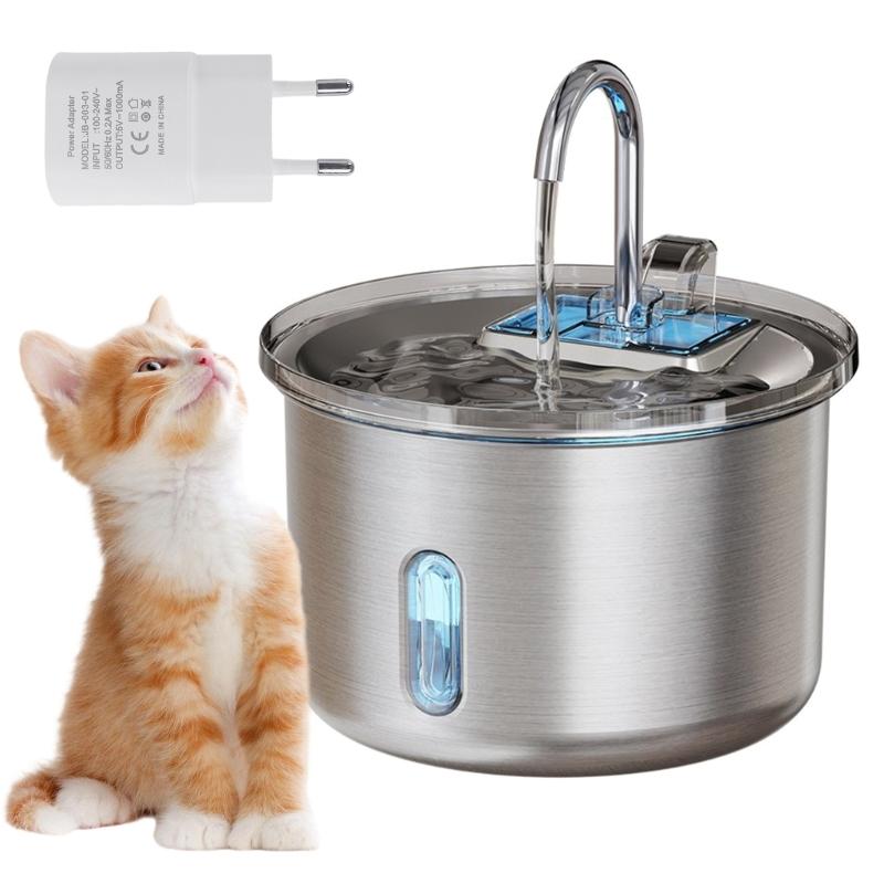 

Cats Water Fountains Dogs Flowing Water Dispenser Big Capacity Super Mute Automatic Low Noise Waterer 1