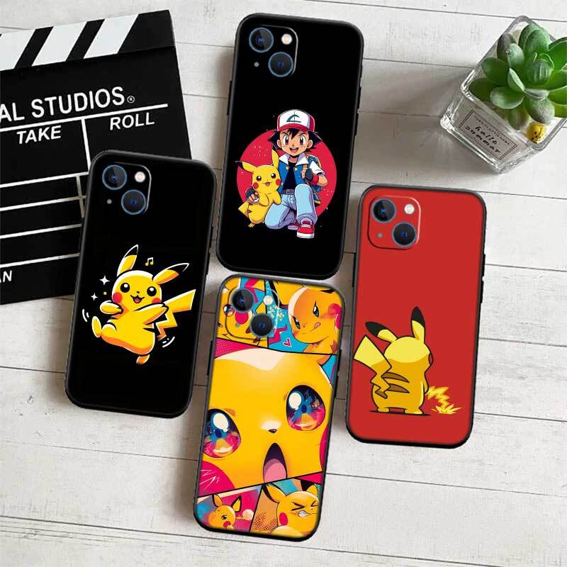 POKEMON Cartoon Case for Samsung Note 20 10 S25 Plus Ultra Lite FE M20 M21 M30 M31 M51 A11 A26 A51 A52 A53 A56 A70 A71 A72 A73