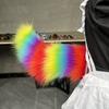 Bewegliches Schwanz Cosplay Schwanz Realistisches Flauschiges Verstellbarer Katzen Schwanz Elektrischer Flauschiger Schwanz Kinder Party