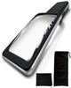 MAGDEPO 4x Magnification LED Handheld Magnifying Glass with Dimmer and Wide Reading Ideal for and Those with Poor Vision Due To Macular Manual