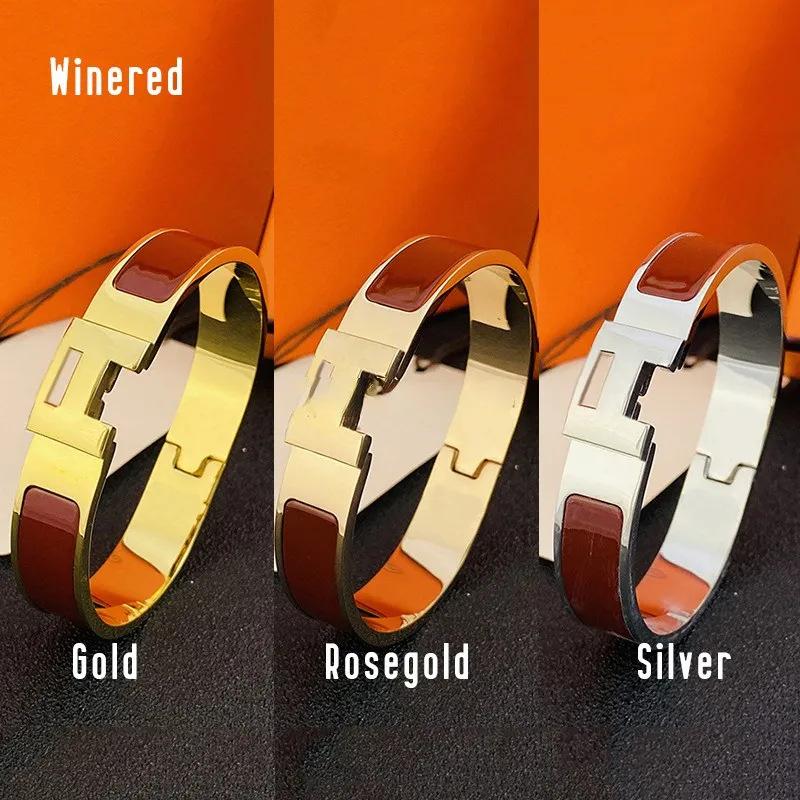 Fashion Classic Color Bracelet Jewelry 18K Gold Large Couple Bracelet Jewelry Party Accessories 2026