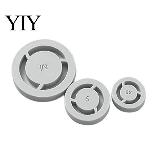 Ton Fußringformer 5 Stück/Set Töpferwerkzeuge, Basisformer, Ausrichter, Pressformwerkzeug Gleichmäßiger Druck für Schalen und Tassen, DIY Radprojekte Studio