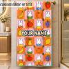 Beach TowelMiffy Custom Name Text Personalized Soft Towel for Beach Pool Indoor Home Decor Gift