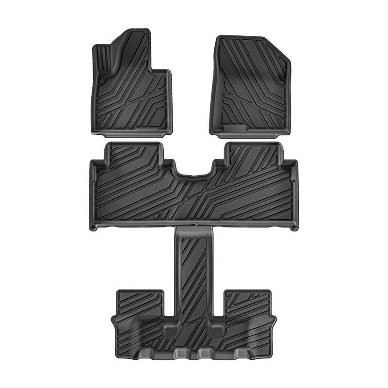 Hyundai Santa Fe TPE Floor Mats (21-24) - Dirt & Wear Resistant