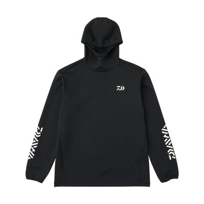 DAIWA Stretch Shirt Hoodie Black XL DE-9225