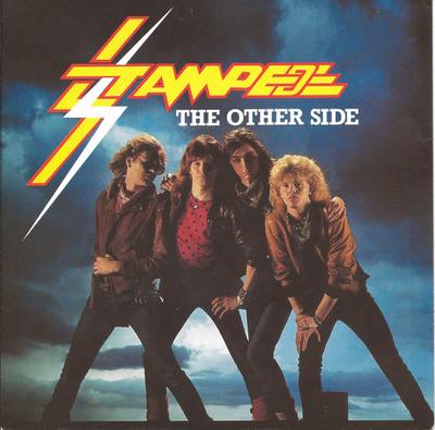 7inch Record STAMPEDE (3) - The Other Side POSP592 Polydor 1983 UK Rock Used