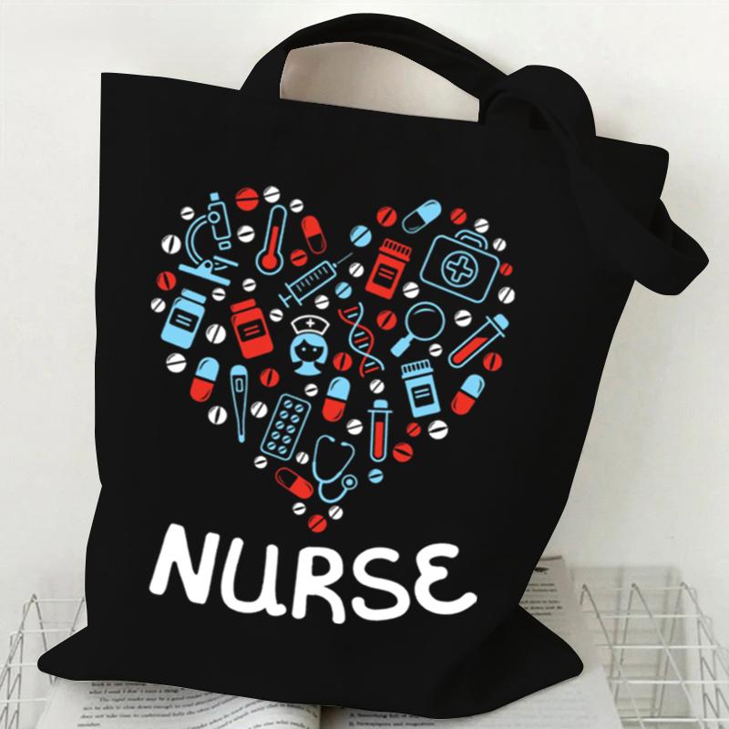 

Жінки, чоловіки, медсестри, впевненість у стрибках, сумка з візерунком, велика ємність, медична сумка з символом