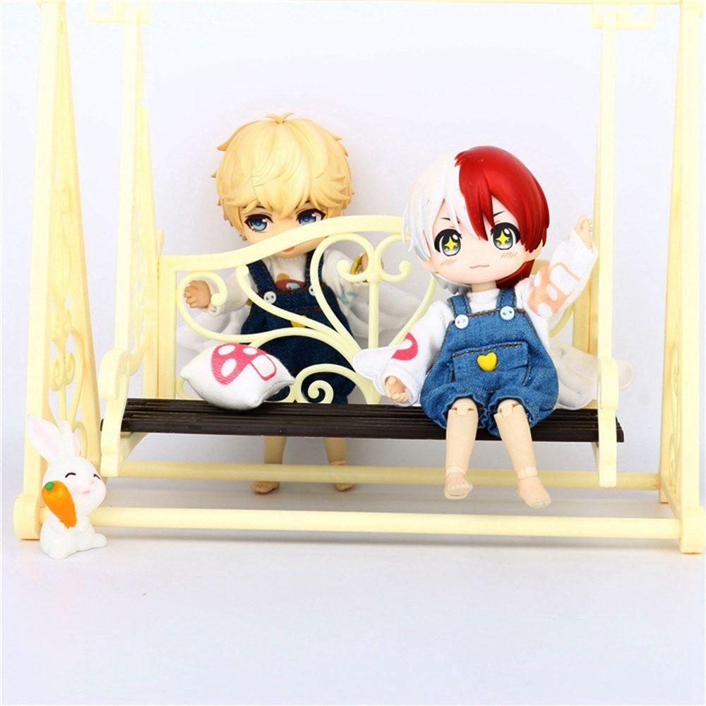 1/11 OB11Dolls For 1/12Bjd Doll Obitsu11 Doll Accessories Doll Overalls Doll Clothes Denim Pants