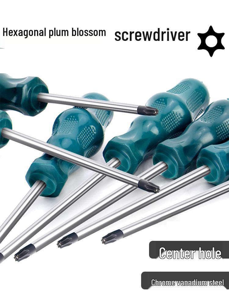 T20 Plum Blossom Inner Hex Set: T6-T30 Screwdrivers & Phillips