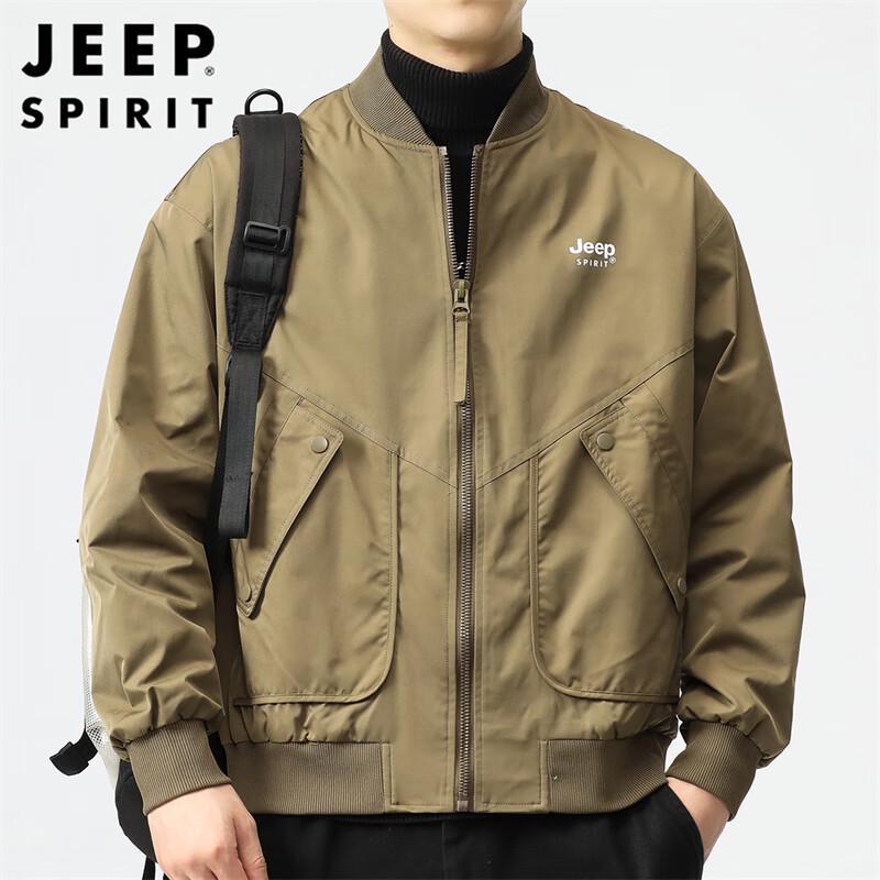 JEEP SPIRIT Men's Korean Style Casual Jacket