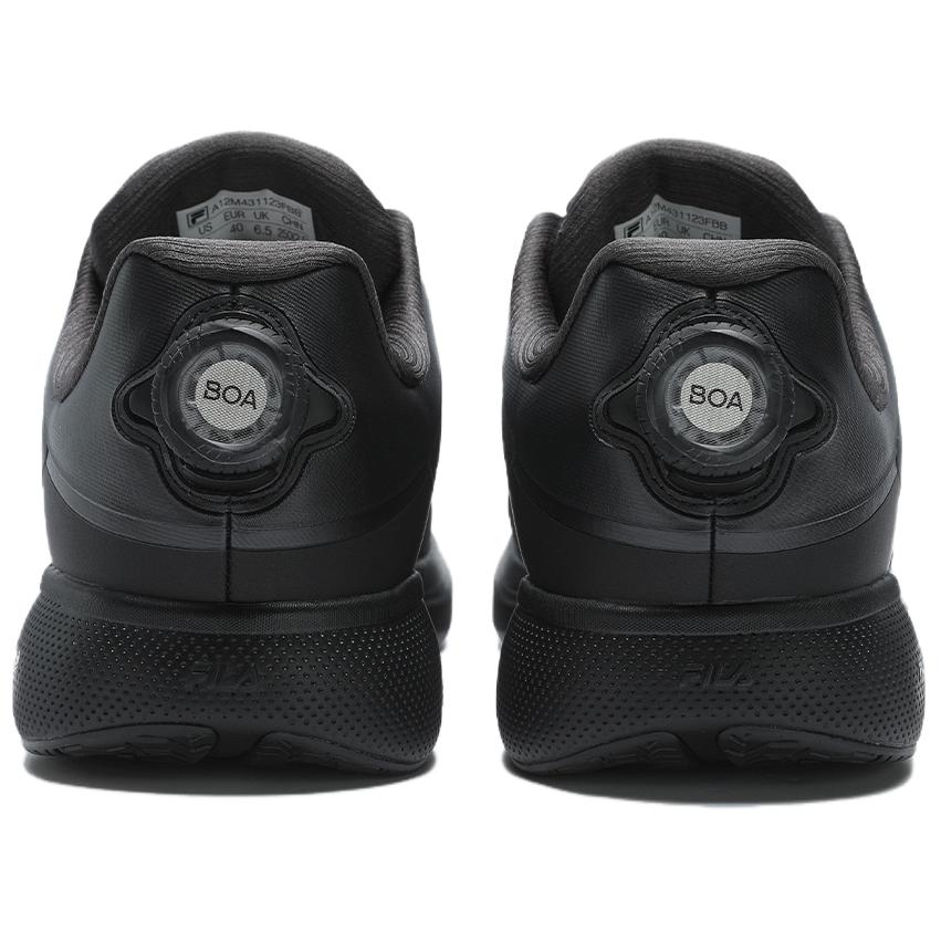 New FILA BOA Rebound Low Top Running Shoes Men's Black A12M431123FBB