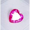 3+ Ct Natural Pink Sapphire Ceylon Heart Cut Beautiful Certified Loose Gemstone