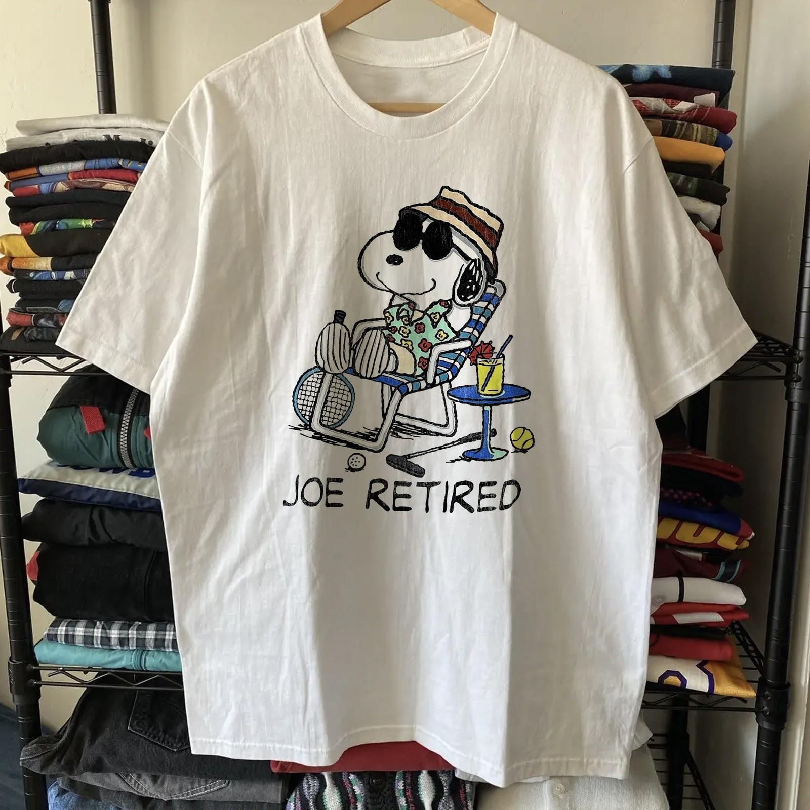 Snoopy Joe Retired - Aged T-Shirt White S 2XL