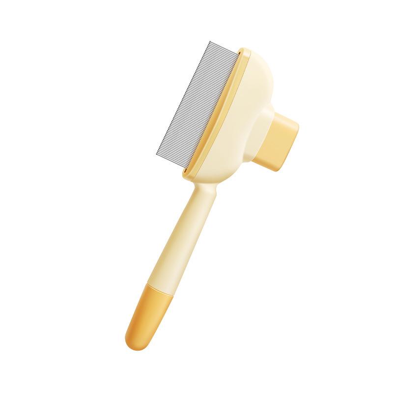 Katt- och Hundkam för Loppor, Tandad Kam med Explosionssäkra Täta Tänder, Perfekt för Rengöring.