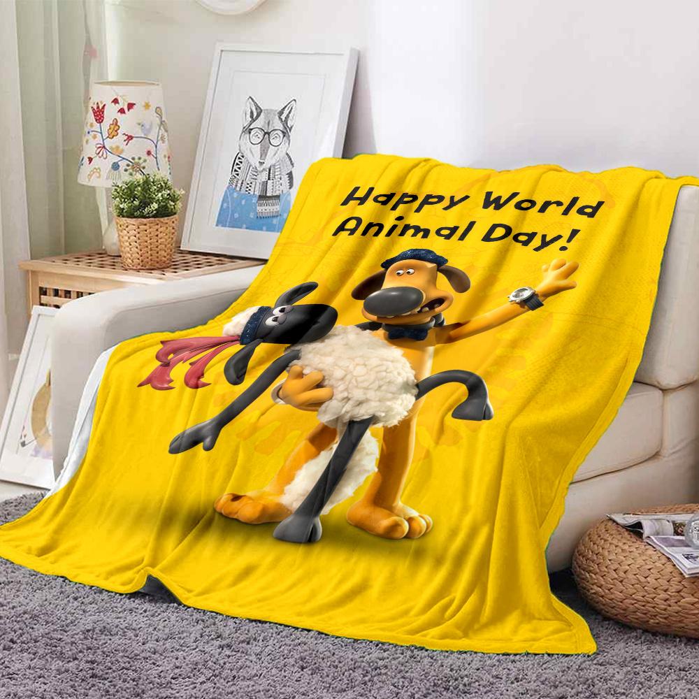 Shaun Blanket, High quality Comfortable for All Seasons, Home Decor, Warmth and Comfort