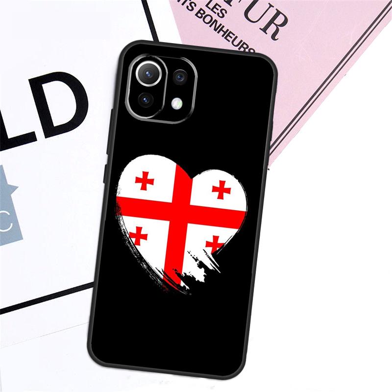 

Georgia Flag Case For POCO X6 Pro X3 X4 X5 M6 Pro M5s F3 F5 Xiaomi 14 Ultra 12 13 11T 12T 13T Pro Cover Xiaomi 13T (13T Pro)