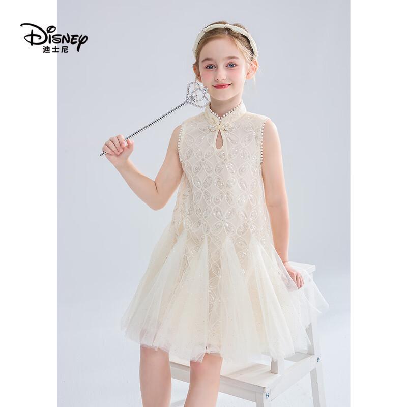 Disney Elsa Princess Sequined Sleeveless Dress for Girls 130