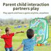 Juego de Dardos de Golf para Niños, Set de Esterilla, Esterilla de Diana con Palo de Golf, Bola Pegajosa, Esterilla de Entrenamiento de Golpeo de Golf, Set de Juguete para Jugar al Aire Libre