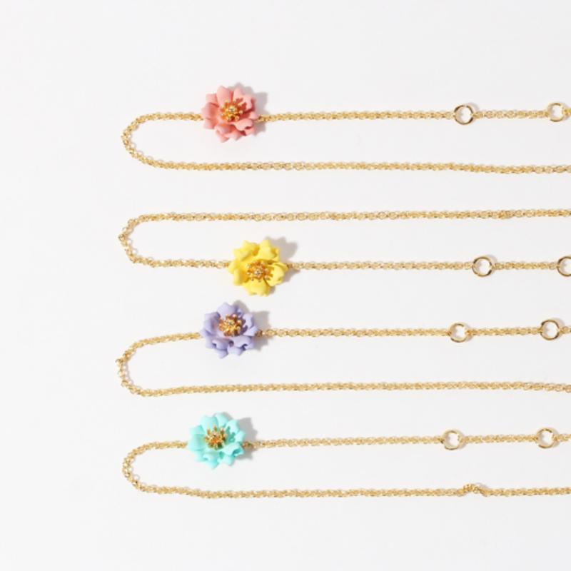 Dana Burton spetsblomma fotlänk